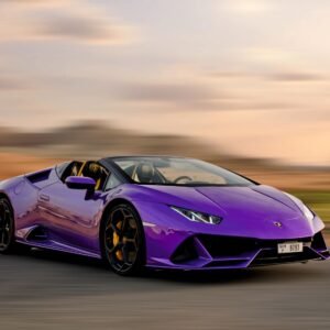 Lamborghini Huracan Evo Spyder Purple