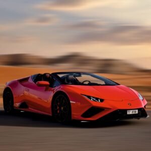 Lamborghini Huracan Evo Spyder Red