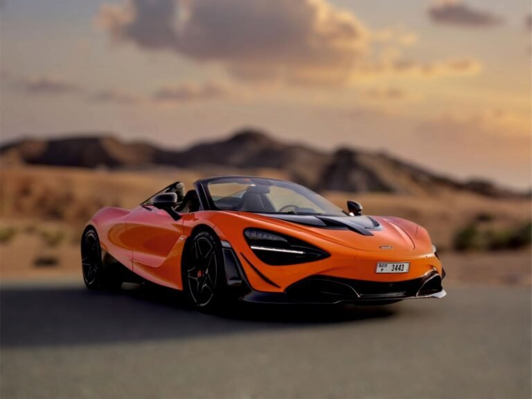 McLaren 720S Novitec Orange
