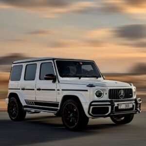 Mercedes G63 AMG White