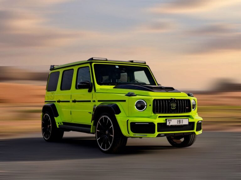 Mercedes G63 BRABUS Green