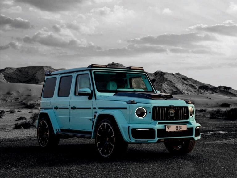 Mercedes G63 BRABUS Tiffany Blue