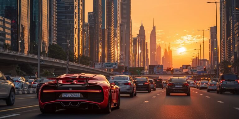 Sports car rental Dubai